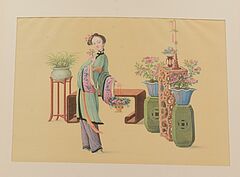Chinesische Miniaturen aus dem Leben einer chinesischen Dame, 66952-1, Van Ham Kunstauktionen
