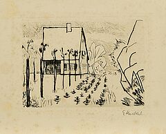 Erich Heckel - Haus im Garten, 65416-19, Van Ham Kunstauktionen