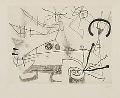 Joan Miro - Femme-Oiseau I, 69876-3, Van Ham Kunstauktionen