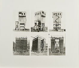 Bernd und Hilla Becher - Kohlesilo und Kuehlturm, 63806-9, Van Ham Kunstauktionen