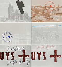 Joseph Beuys - Konvolut von 6 Postkarten, 65546-332, Van Ham Kunstauktionen