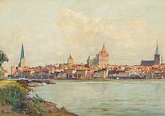 Richard Blankenburg - Blick auf Rostock, 82073-1, Van Ham Kunstauktionen