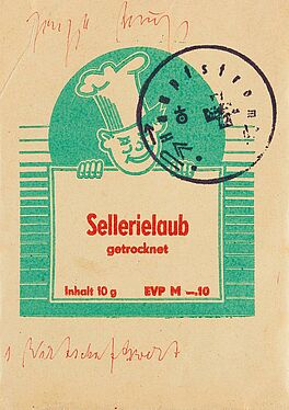 Joseph Beuys - 1 Wirtschaftswert Sellerielaub, 58062-77, Van Ham Kunstauktionen