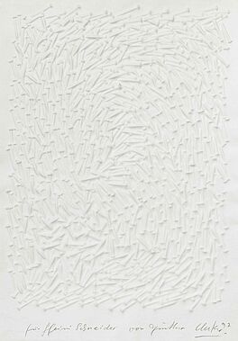 Guenther Uecker - Auktion 329 Los 970, 52481-10, Van Ham Kunstauktionen