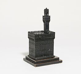 Italien - Modell des Palazzo Vecchio in Florenz, 69840-23, Van Ham Kunstauktionen