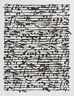 Guenther Uecker - Optische Partitur Ulm, 60174-573, Van Ham Kunstauktionen