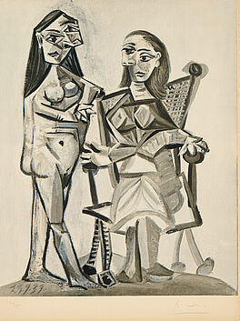 Pablo Picasso - Deux Femmes, 77191-2, Van Ham Kunstauktionen
