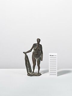 Waldemar Otto - Kleine Stehende mit Gewand, 80100-74005, Van Ham Kunstauktionen