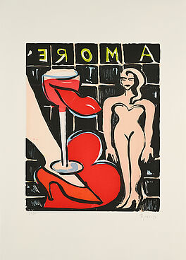 Elvira Bach - Amore, 81308-23, Van Ham Kunstauktionen