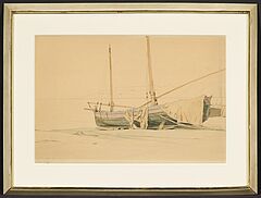 Eugene Gustav Duecker - Aufliegende Fischerboote auf Capri, 80444-10, Van Ham Kunstauktionen