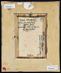 Bernd Schwarzer - Europabild Gold-Blau, 58080-2, Van Ham Kunstauktionen