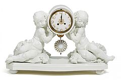 Meissen - Grosse Pendule mit Amoretten, 65117-1, Van Ham Kunstauktionen