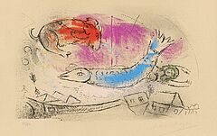 Marc Chagall - Le poisson bleu, 59021-14, Van Ham Kunstauktionen
