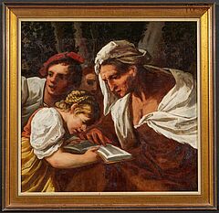 Pietro della Vecchia - Lehrerin mit Schuelern, 81596-1, Van Ham Kunstauktionen