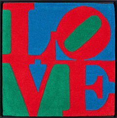 Robert Indiana - Teppich Classic Love, 69980-2, Van Ham Kunstauktionen