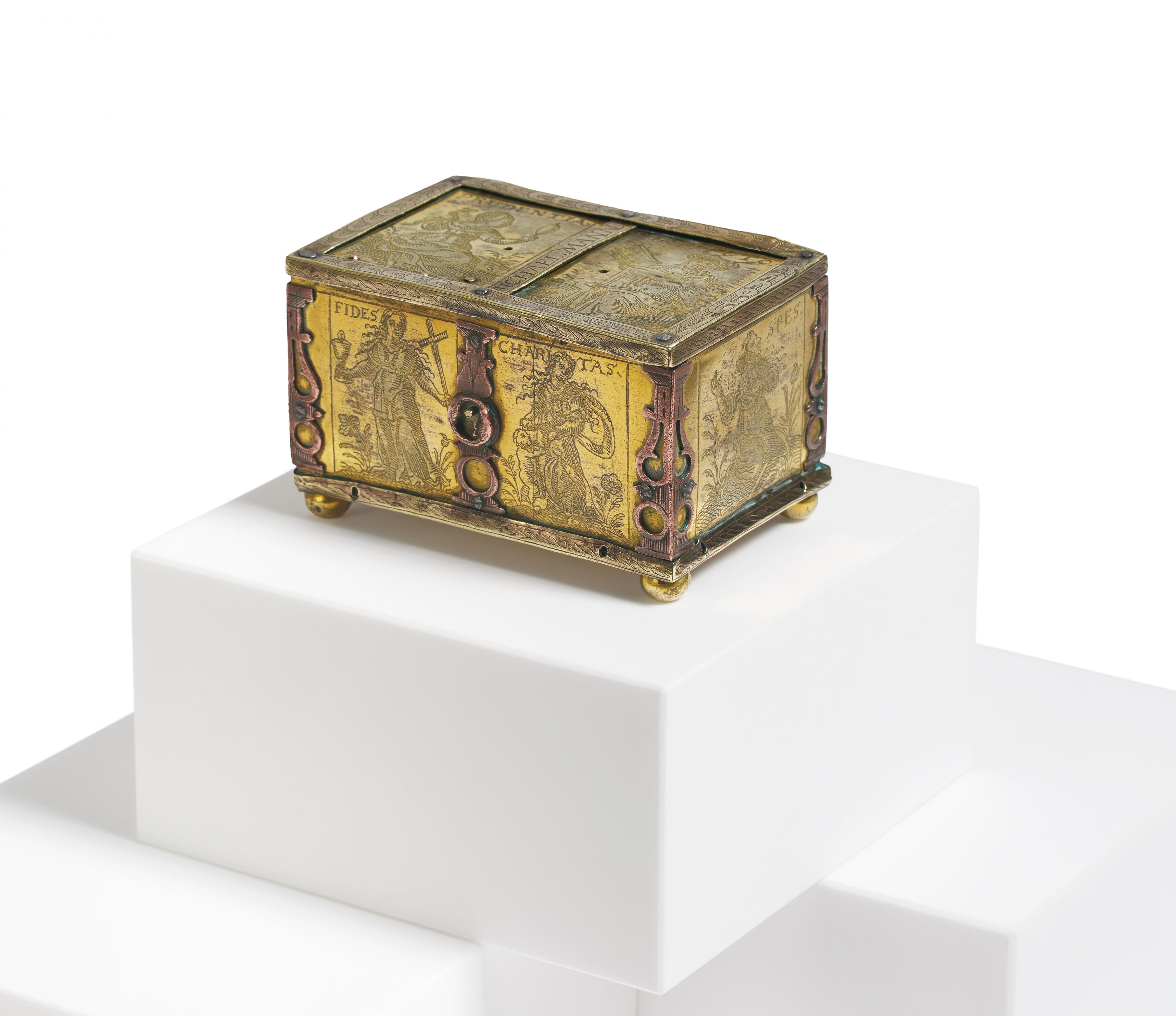 attributed to Michel Mann - Kleines Kaestchen mit Tugenden, 80896-12, Van Ham Kunstauktionen