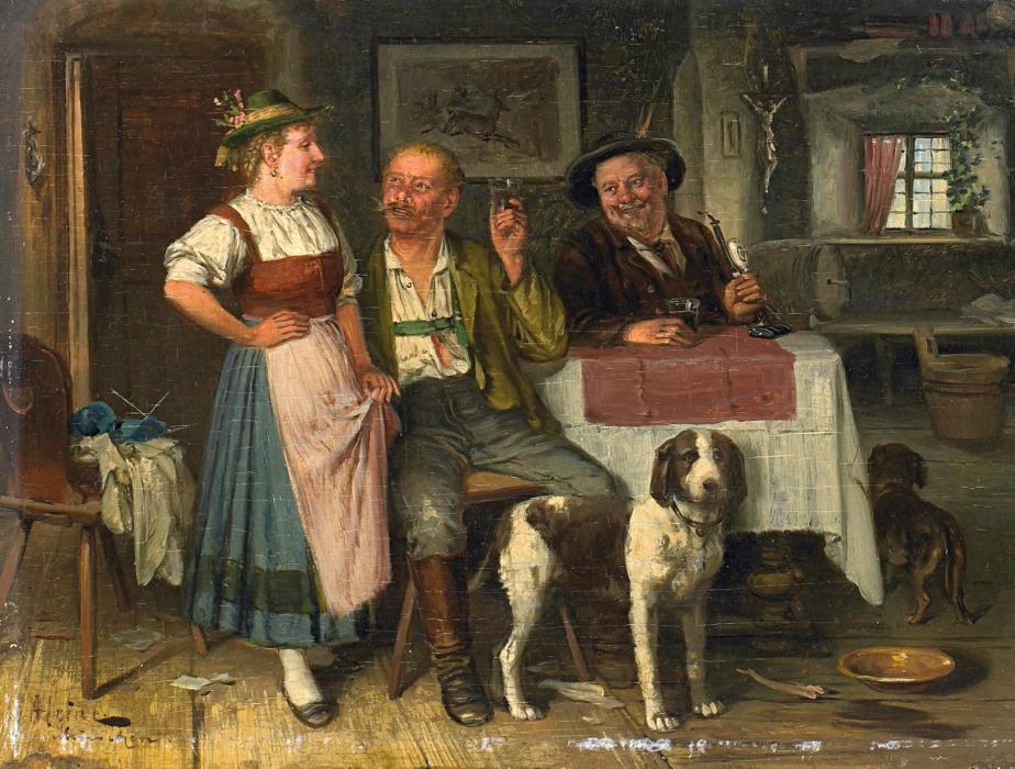 Johann Adalbert Heine - Auktion 275 Los 268, 41303-4, Van Ham Kunstauktionen
