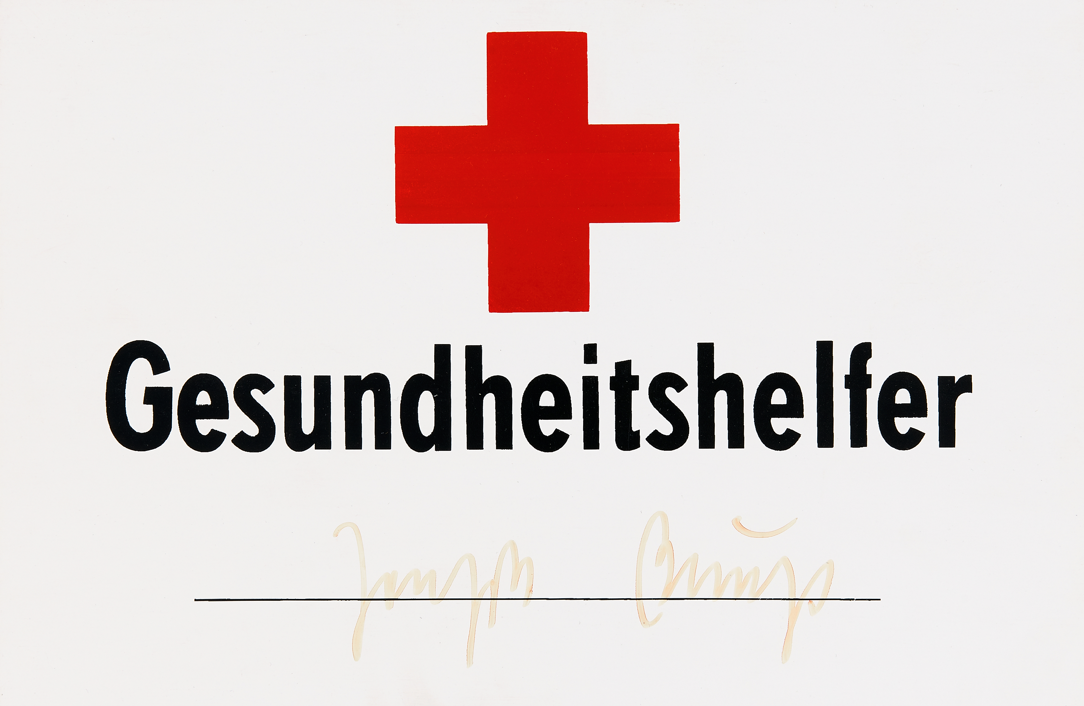 Joseph Beuys - Gesundheitshelfer, 58327-7, Van Ham Kunstauktionen